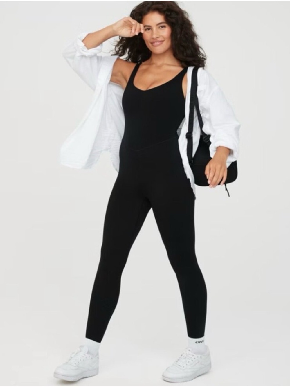 Aerie OFFLINE Real Me Low Key Legging Jumpsuit